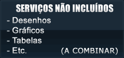 servicos nao inclusos