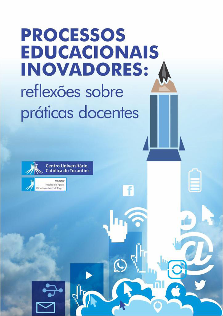 Capa: PROCESSOS EDUCACIONAIS INOVADORES: REFLEXÕES SOBRE PRÁTICAS DOCENTES