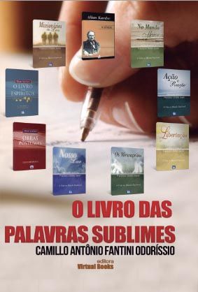 Capa: O LIVRO DAS PALAVRAS SUBLIMES