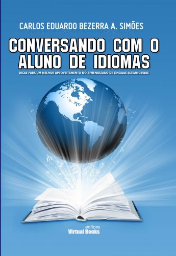 Capa: Conversando com o Aluno de Idiomas -  Dicas para um Melhor  Aproveitamento no Aprendizado de Línguas Estrangeiras